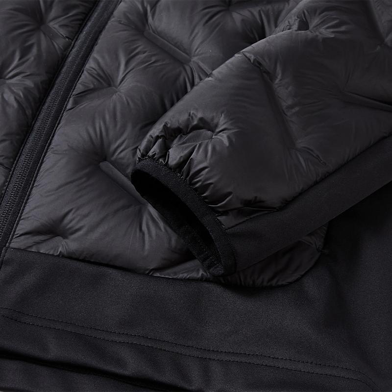 Men's Windproof Short Down Jacket [Black] 