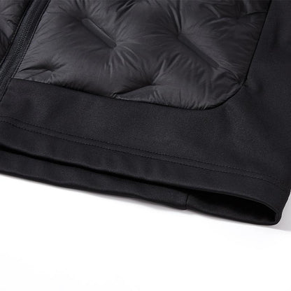 Men's Windproof Short Down Jacket [Black] 