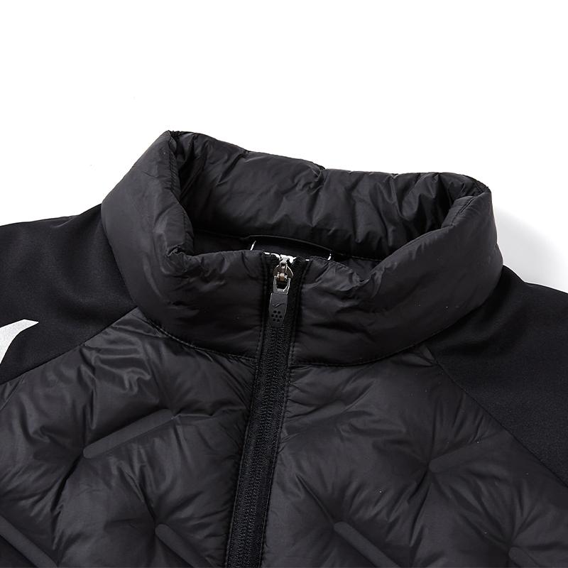 Men's Windproof Short Down Jacket [Black] 