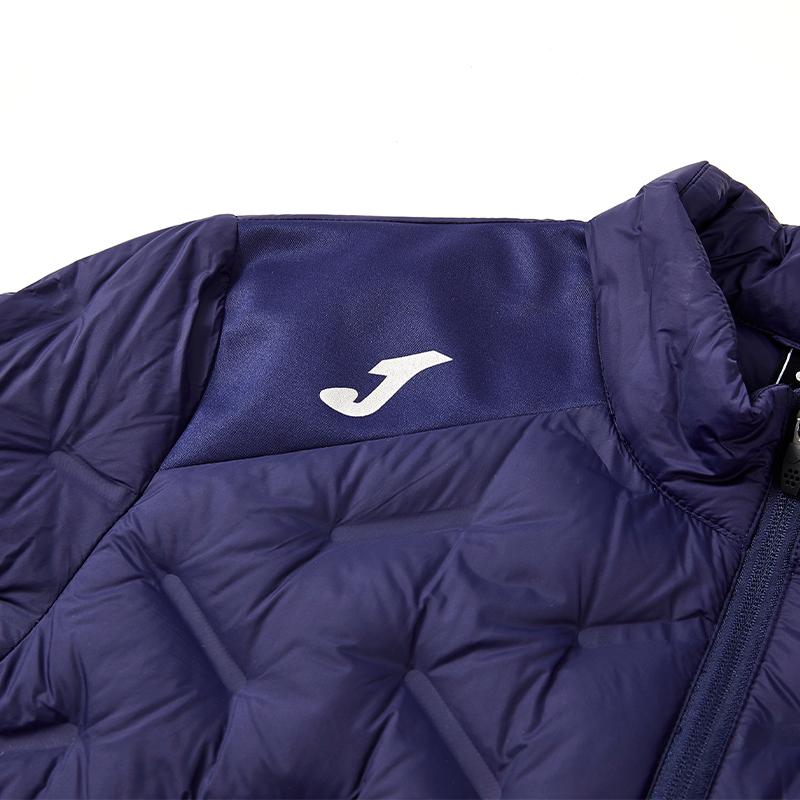 Men's windproof short down jacket [blue] 