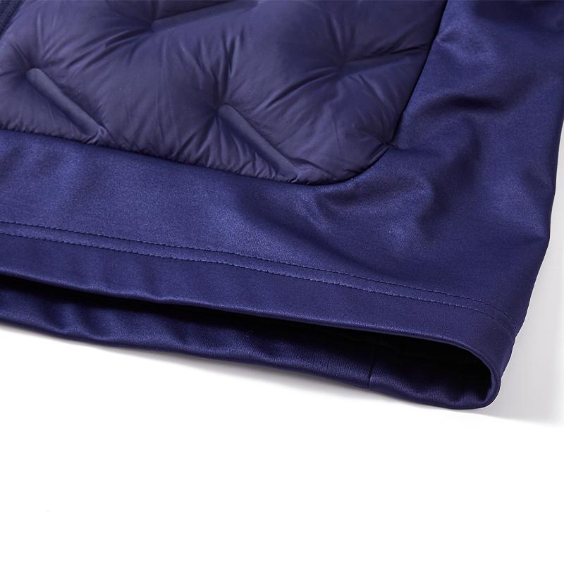 Men's windproof short down jacket [blue] 