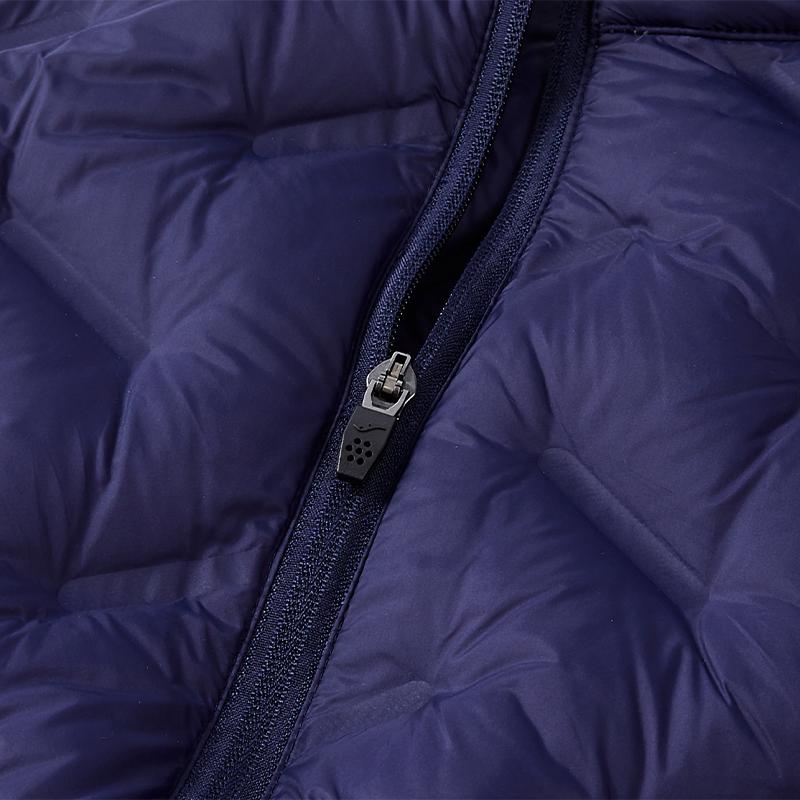 Men's windproof short down jacket [blue] 