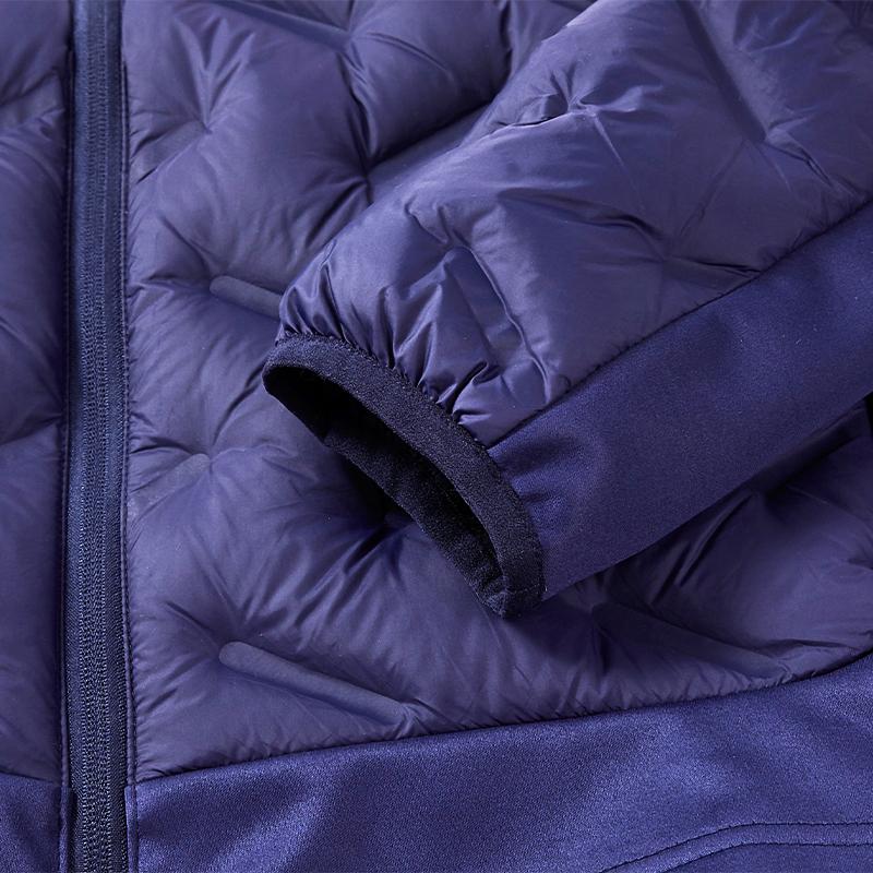 Men's windproof short down jacket [blue] 