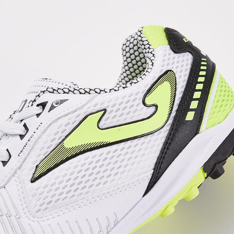 成人碎釘足球鞋 - TF【黑/白/黃色】