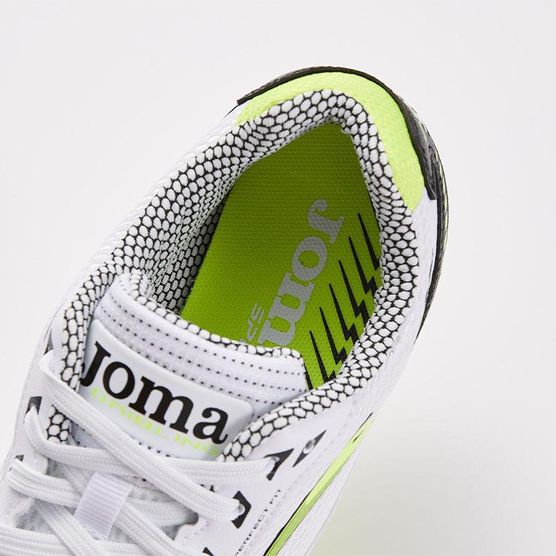 成人碎釘足球鞋 - TF【黑/白/黃色】