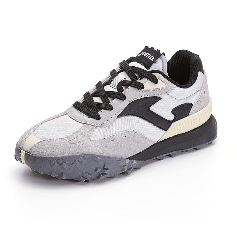 Men's Casual Shoes - [Black Gray]