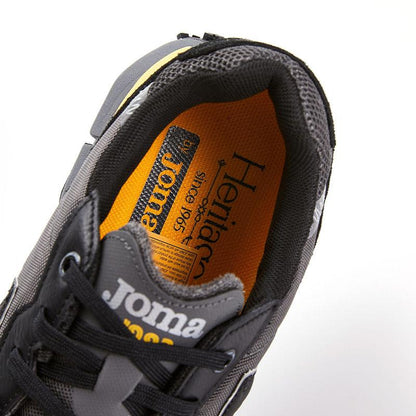 Men's casual shoes [black gray]