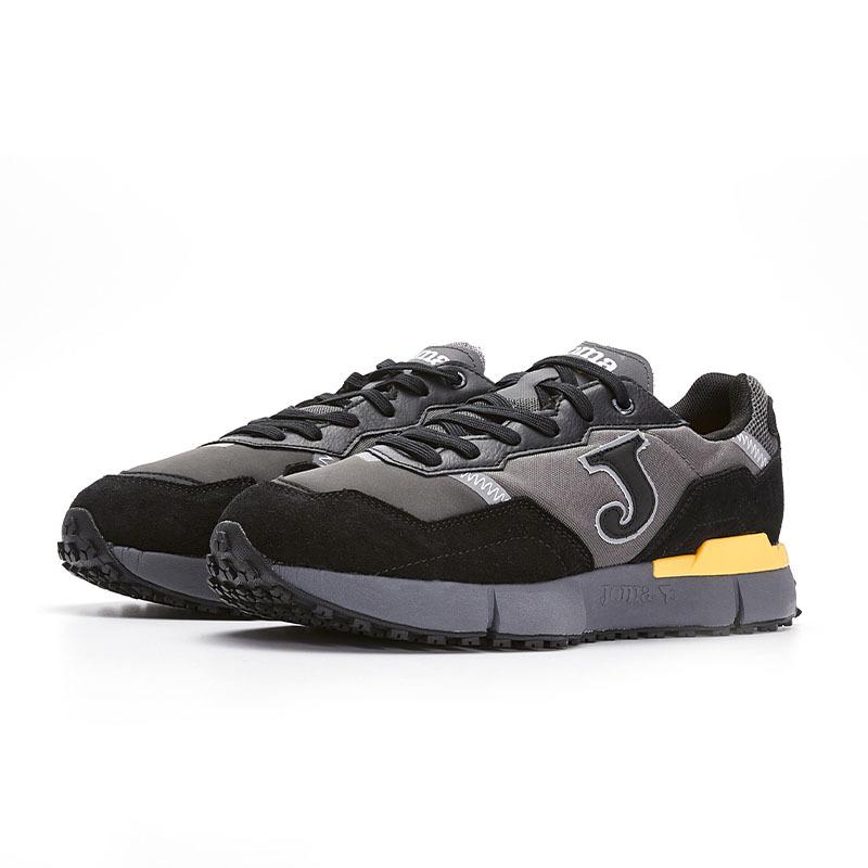 Men's casual shoes [black gray]