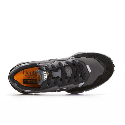 Men's casual shoes [black gray]