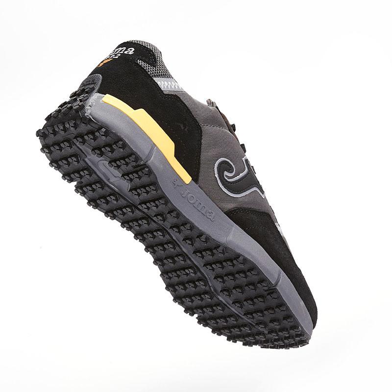 Men's casual shoes [black gray]