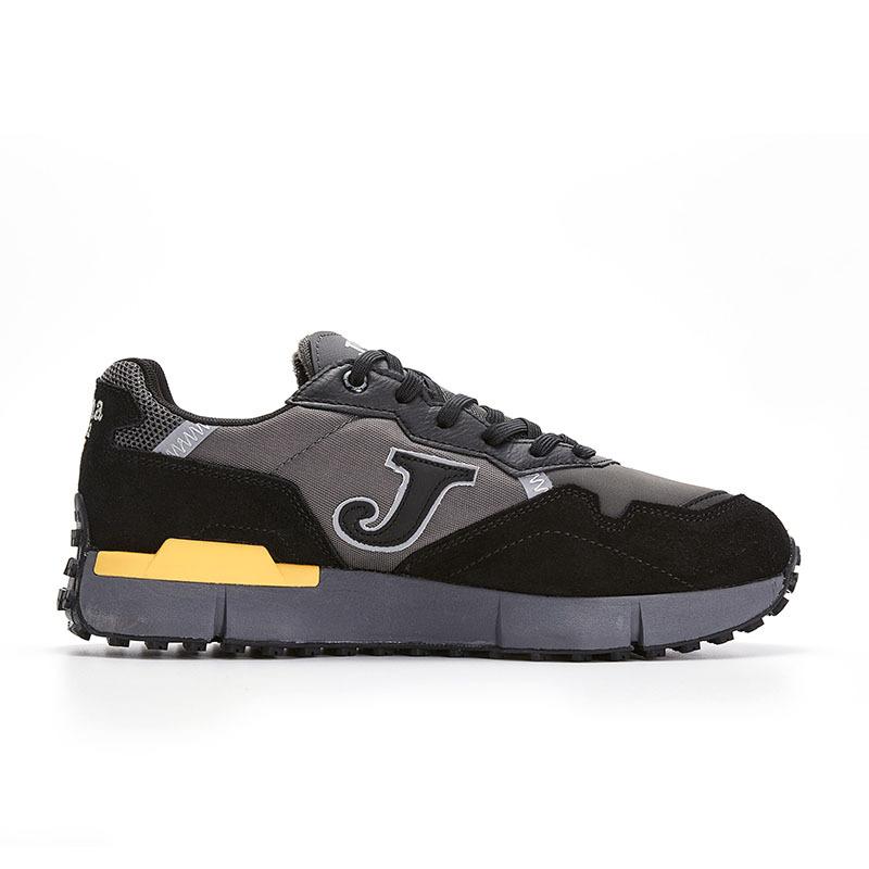 Men's casual shoes [black gray]
