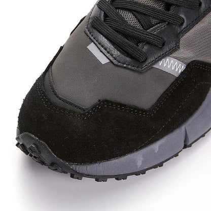 Men's casual shoes [black gray]