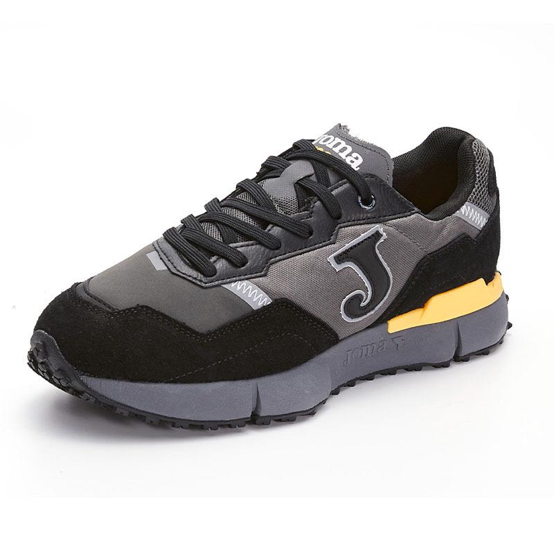 Men's casual shoes [black gray]