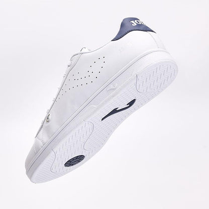 Men's Versatile Classic Casual White Shoes [White/Blue]