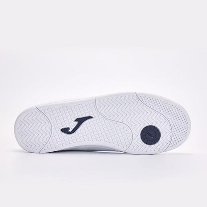Men's Versatile Classic Casual White Shoes [White/Blue]