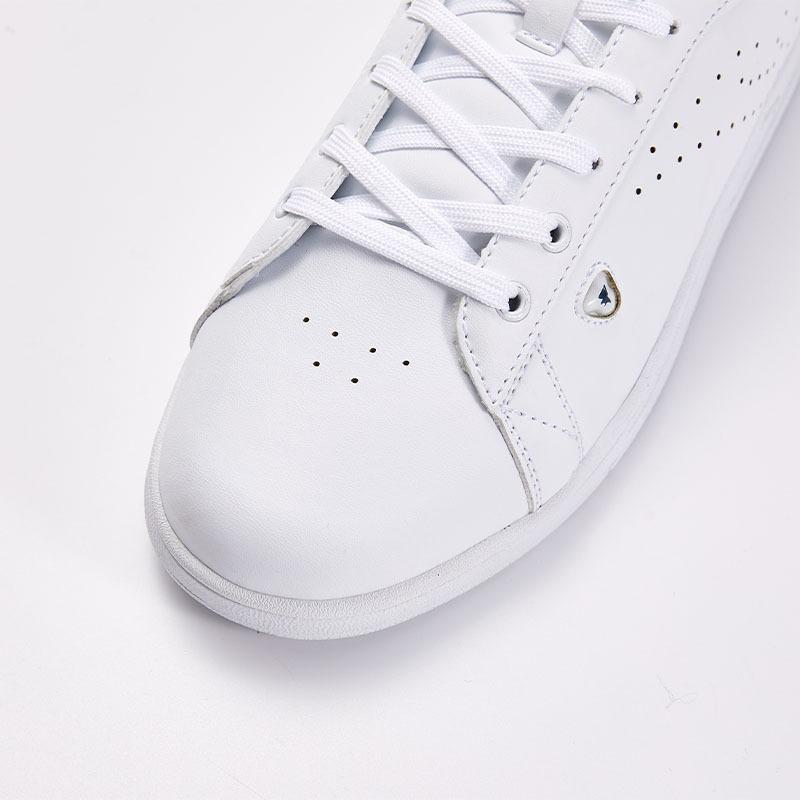 Men's Versatile Classic Casual White Shoes [White/Blue]