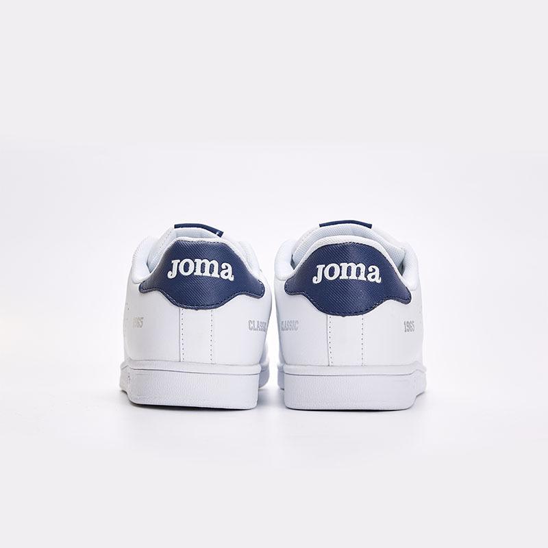 Men's Versatile Classic Casual White Shoes [White/Blue]