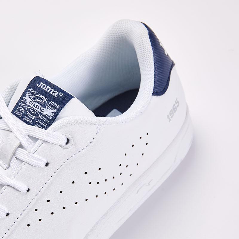 Men's Versatile Classic Casual White Shoes [White/Blue]