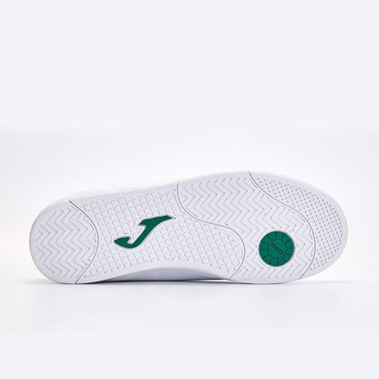 Men's versatile classic casual white shoes [white/green]