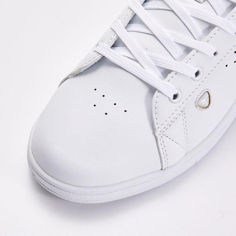 Men's versatile classic casual white shoes [white/green]