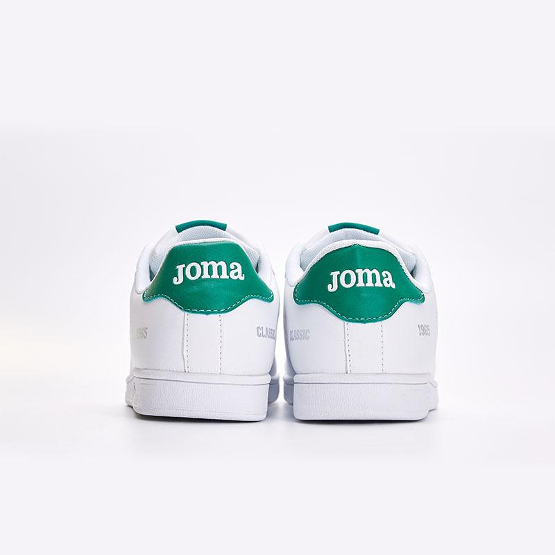Men's versatile classic casual white shoes [white/green]