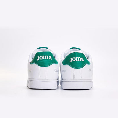 Men's versatile classic casual white shoes [white/green]