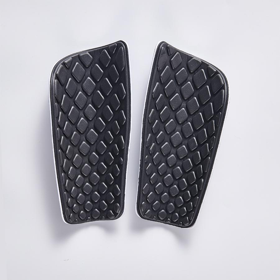 Extra strong cushioning football shin guards [blue] 