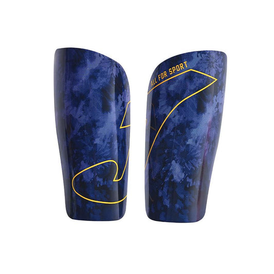 Extra strong cushioning football shin guards [blue] 