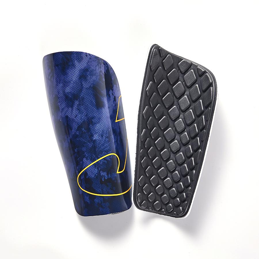 Extra strong cushioning football shin guards [blue] 