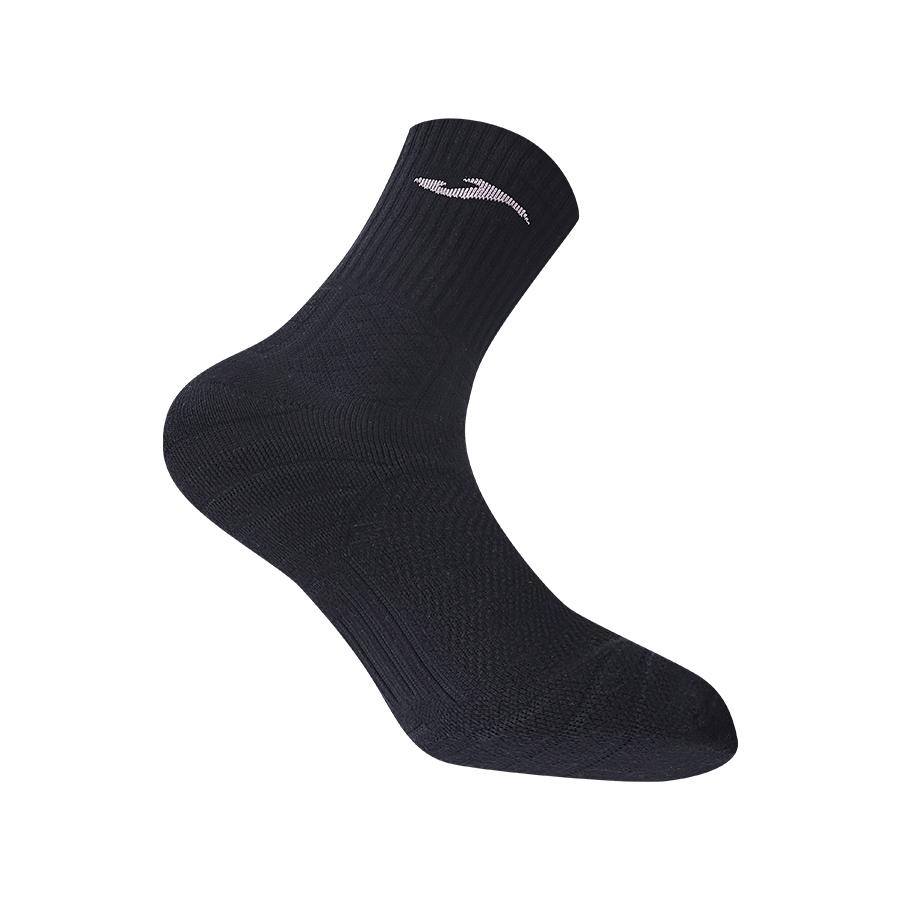 Mid-calf basketball socks [black] 