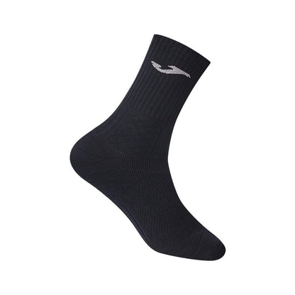 Mid-calf basketball socks [black] 
