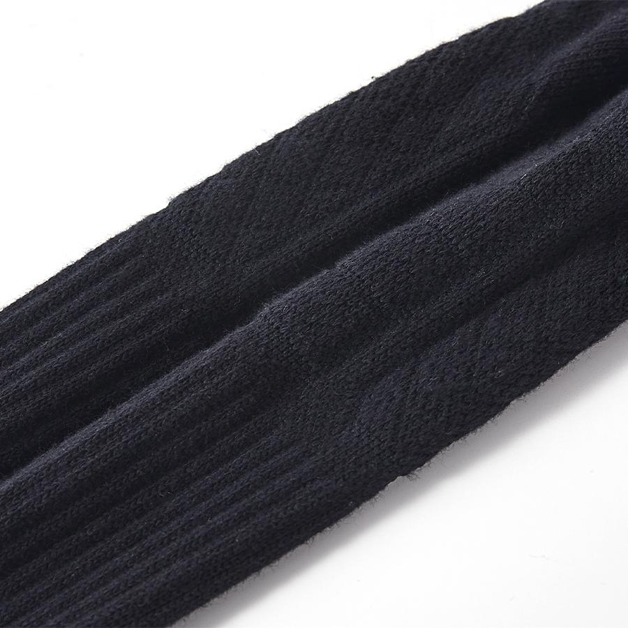 Mid-calf basketball socks [black] 