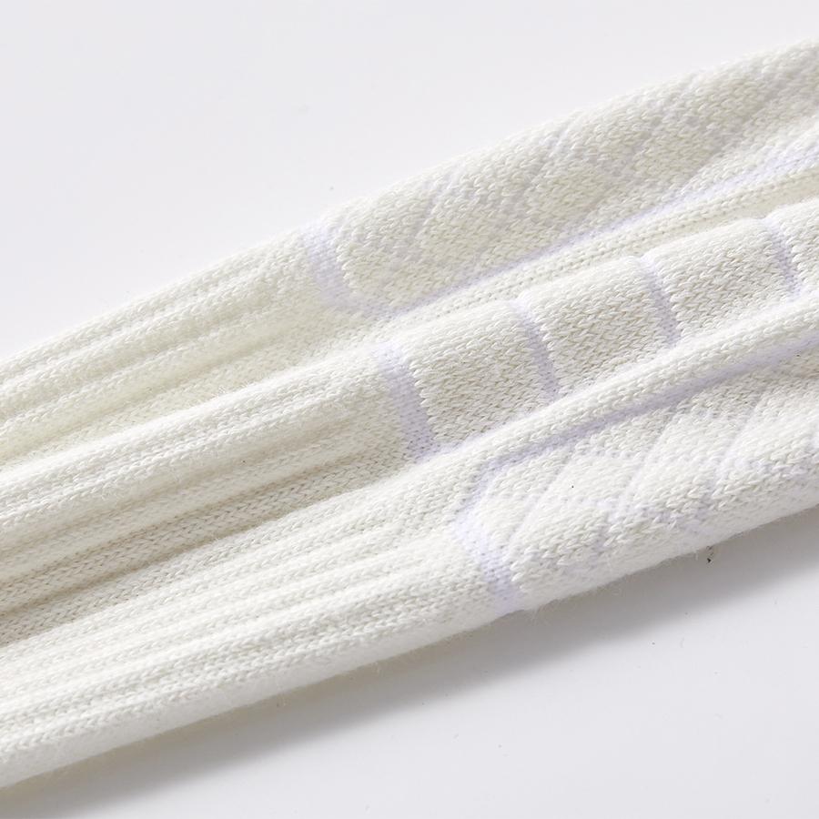 Mid-calf basketball socks [white] 