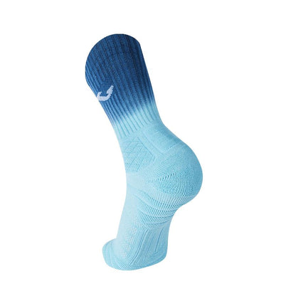 Mid-calf basketball socks [blue]