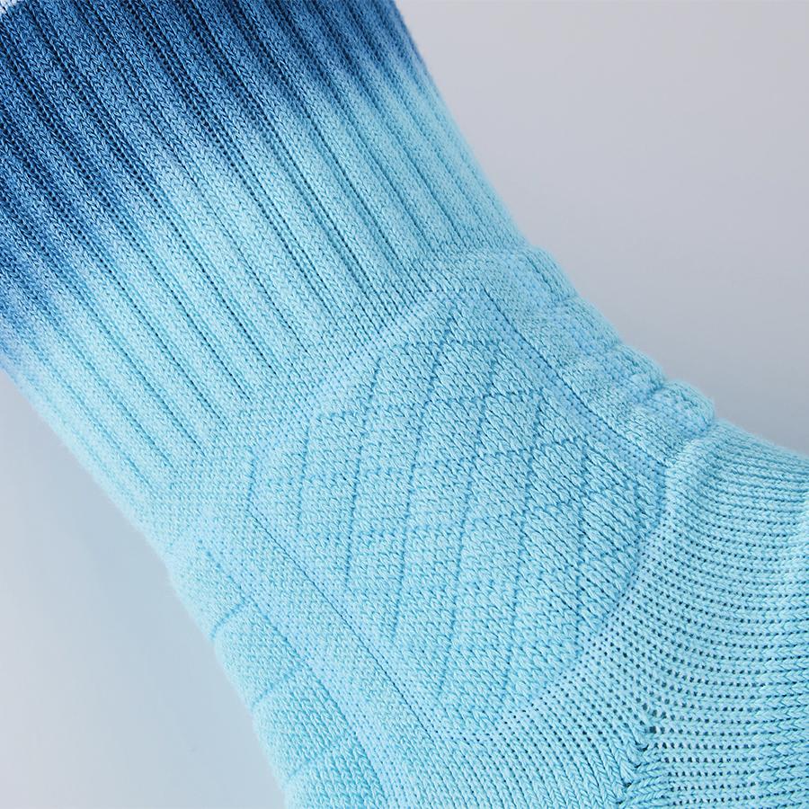 Mid-calf basketball socks [blue]