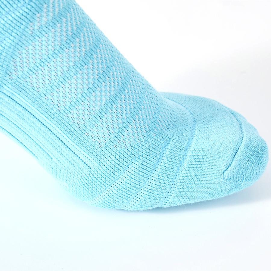 Mid-calf basketball socks [blue]