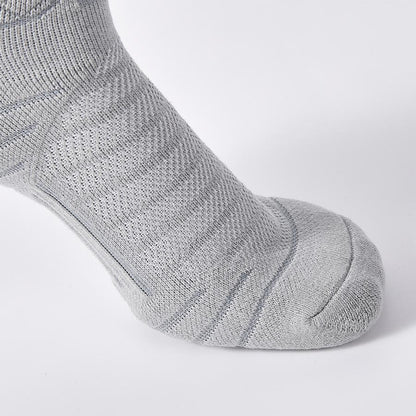 Mid-calf basketball socks [grey] 