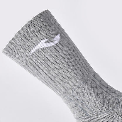 Mid-calf basketball socks [grey] 