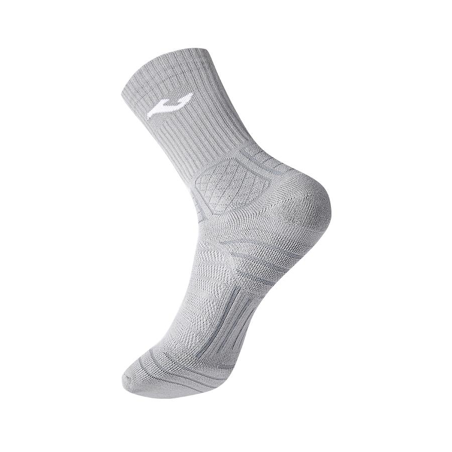 Mid-calf basketball socks [grey] 
