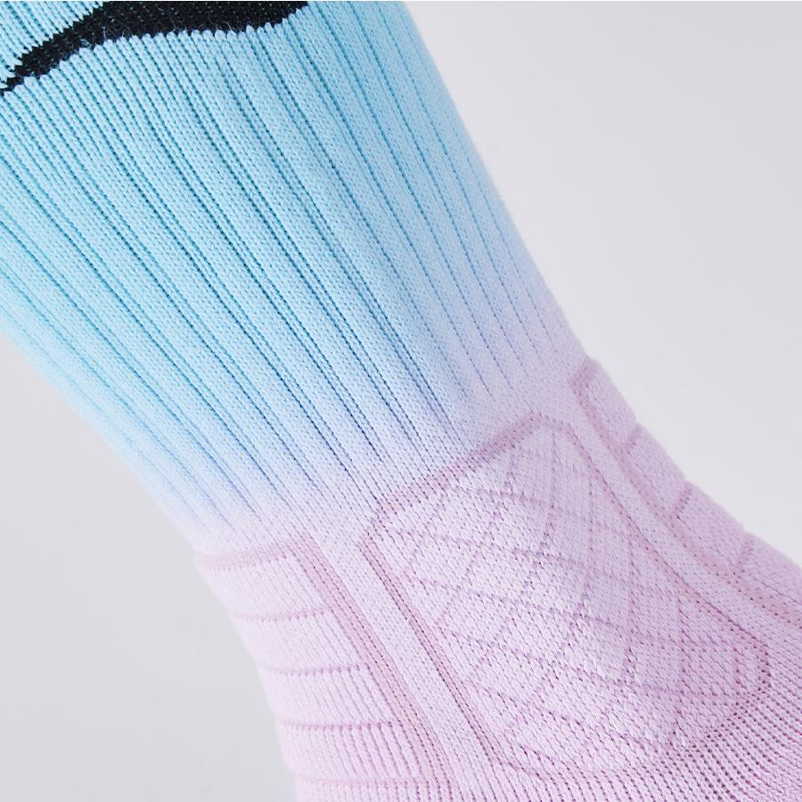 Mid-calf basketball socks [pink] 