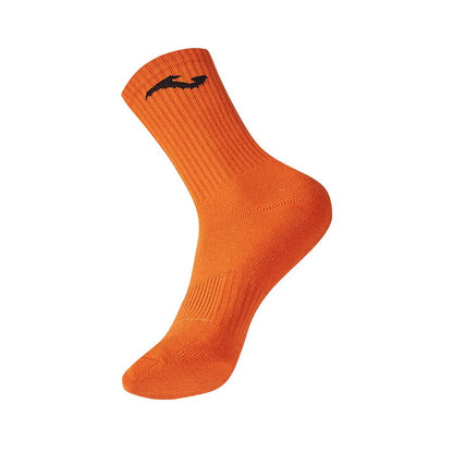 Mid-calf training socks [fluorescent orange] 