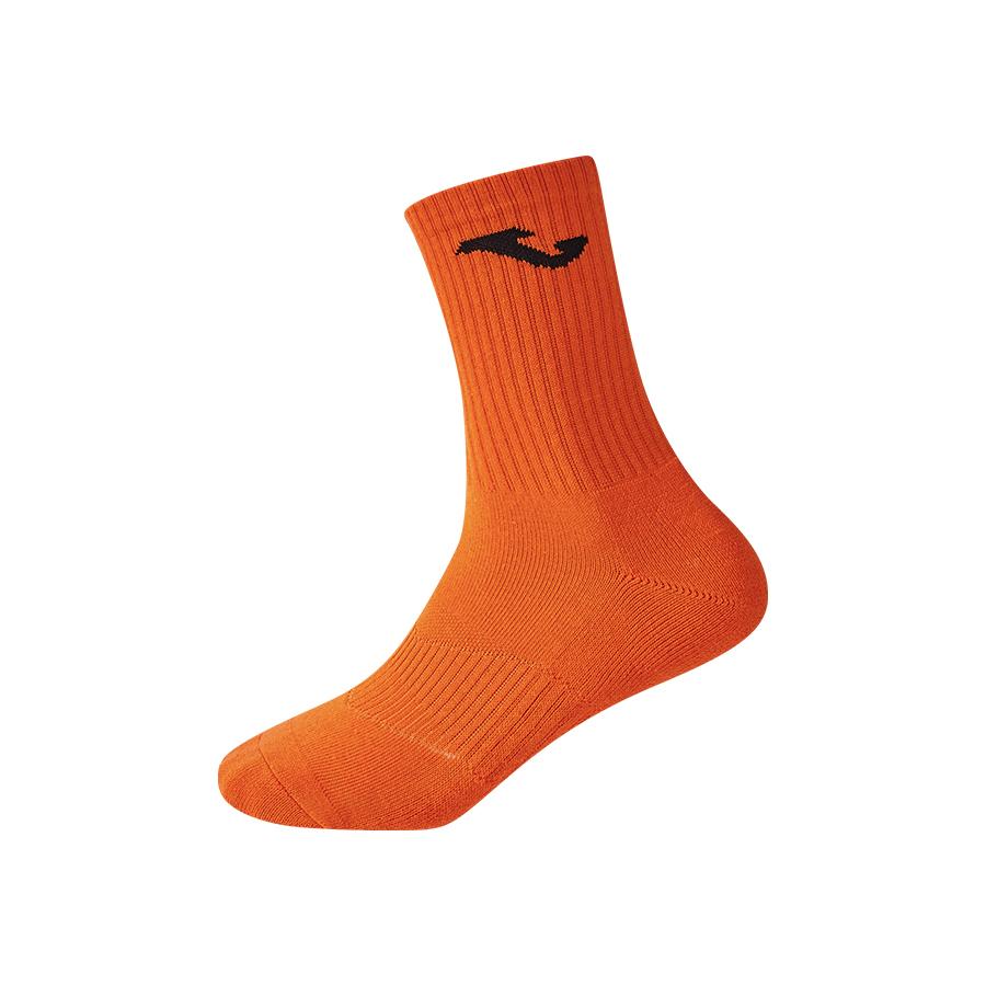 Mid-calf training socks [fluorescent orange] 