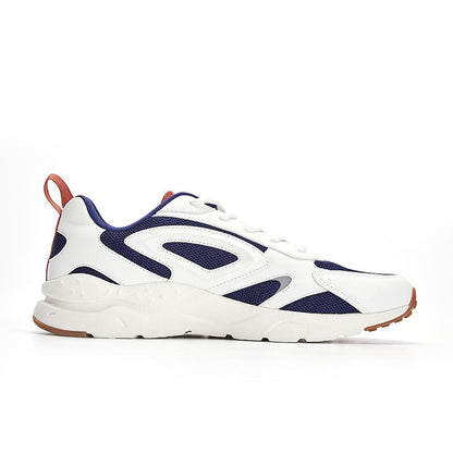 Men's casual shoes (white and blue)