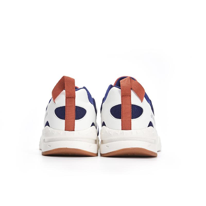 Men's casual shoes (white and blue)
