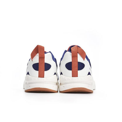 Men's casual shoes (white and blue)