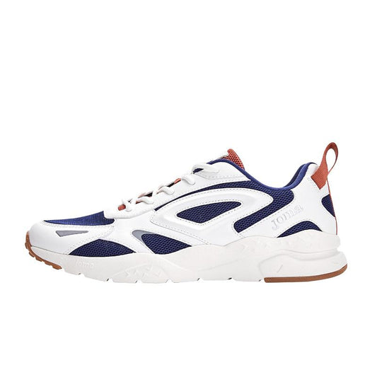 Men's casual shoes (white and blue)