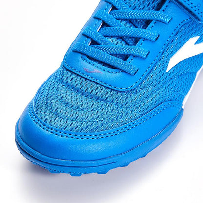 兒童魔術貼碎釘足球鞋 CHASER - TF  (寶藍)