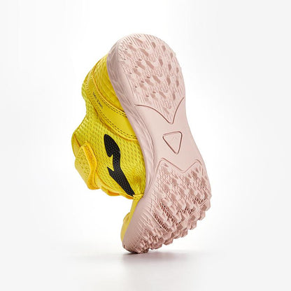 兒童魔術貼碎釘足球鞋 CHASER - TF  (檸檬黄)