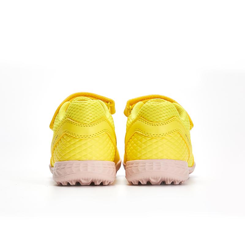 兒童魔術貼碎釘足球鞋 CHASER - TF  (檸檬黄)