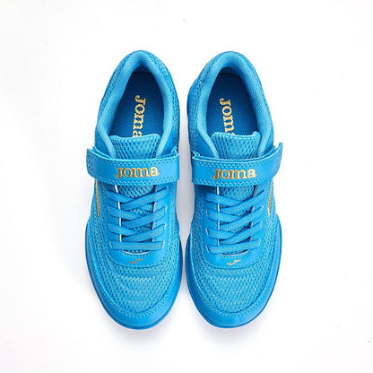 兒童魔術貼碎釘足球鞋 CHASER - TF  (深藍)